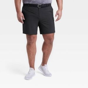 All In Motion Men's Black Hybrid Shorts